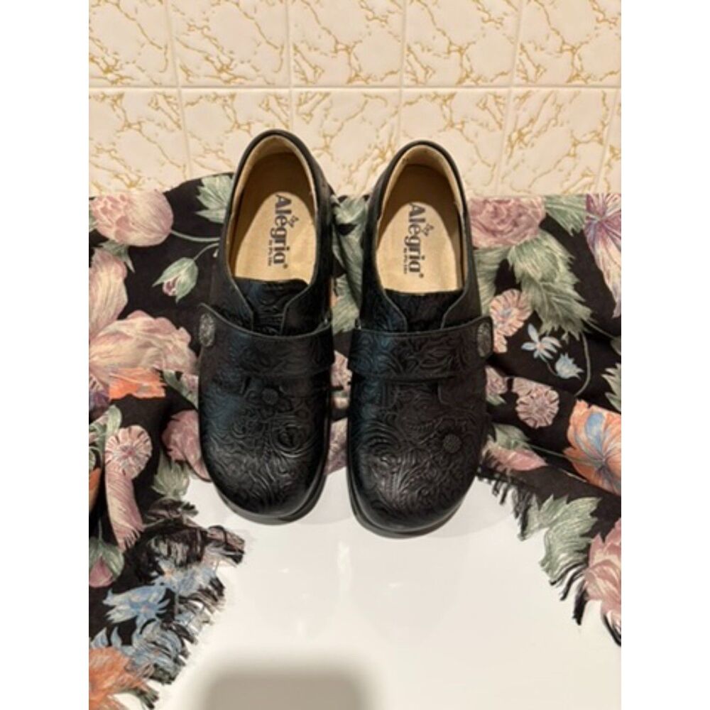 Alegria Joleen Tar Tooled Mule
